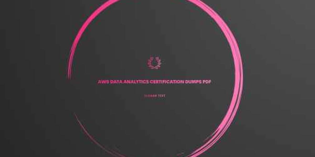 Your Ultimate Guide to AWS Data Analytics Certification Dumps PDF