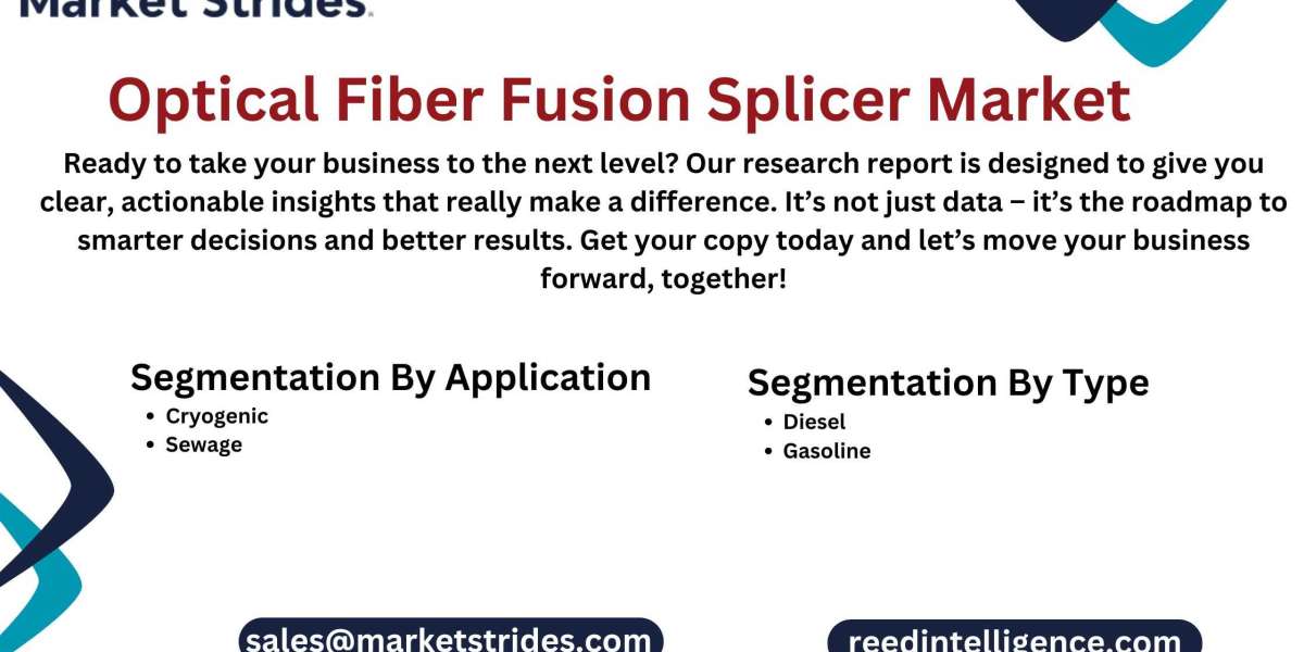 Optical Fiber Fusion Splicer Market: Insights and Forecast to 2031 | Market Strides