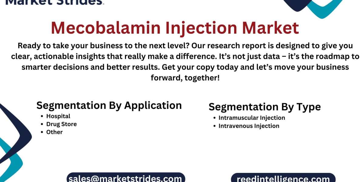 Mecobalamin Injection Market Industry Outlook, Size, Share, Growth, Trend and Forecast to 2031