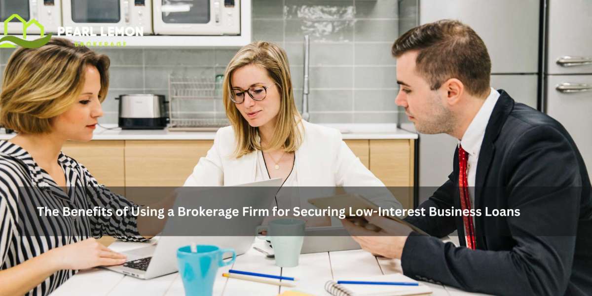 The Benefits of Using a Brokerage Firm for Securing Low-Interest Business Loans