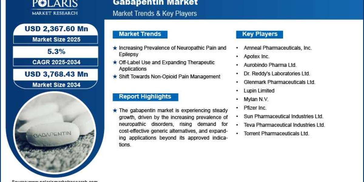 Gabapentin Market Trends: A Detailed Look at Regional Growth and Therapeutic Advancements