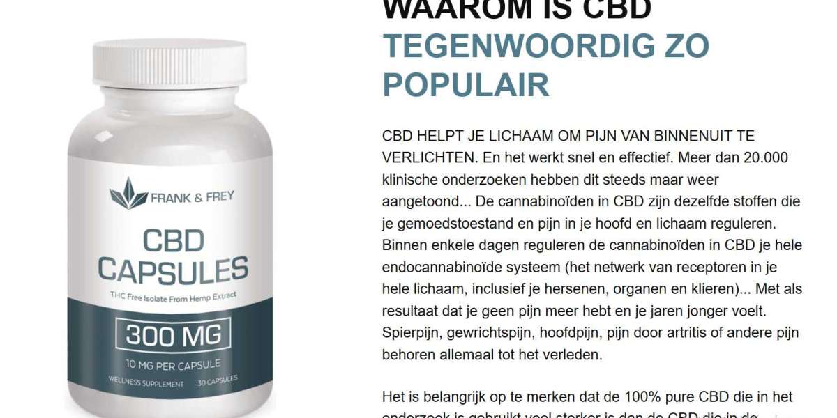 Frank & Frey CBD Capsules Recensies 2025: Welzijn in Nederland?