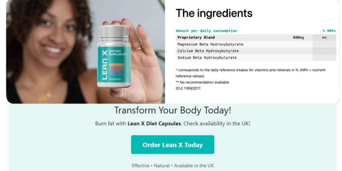 Lean X Diet Capsules Review: Natural Weight Loss in the United Kingdom
