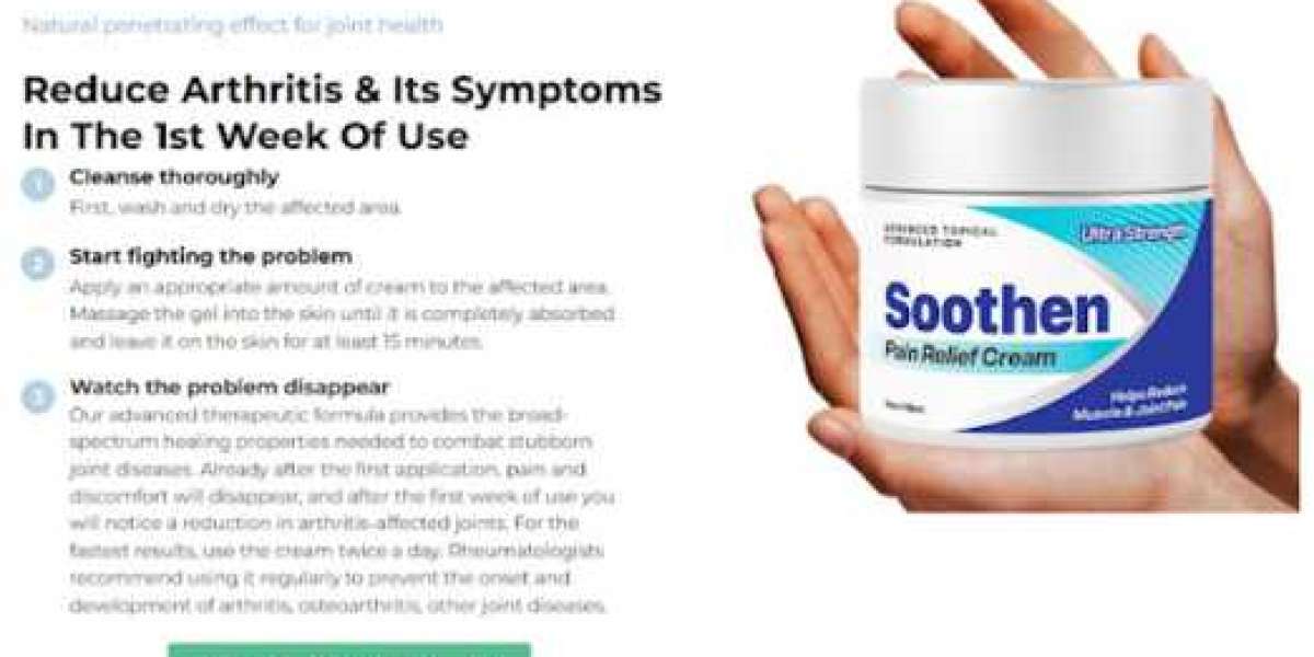 Soothen Pain Relief: How It Will Work To Improve Your Joints Health?