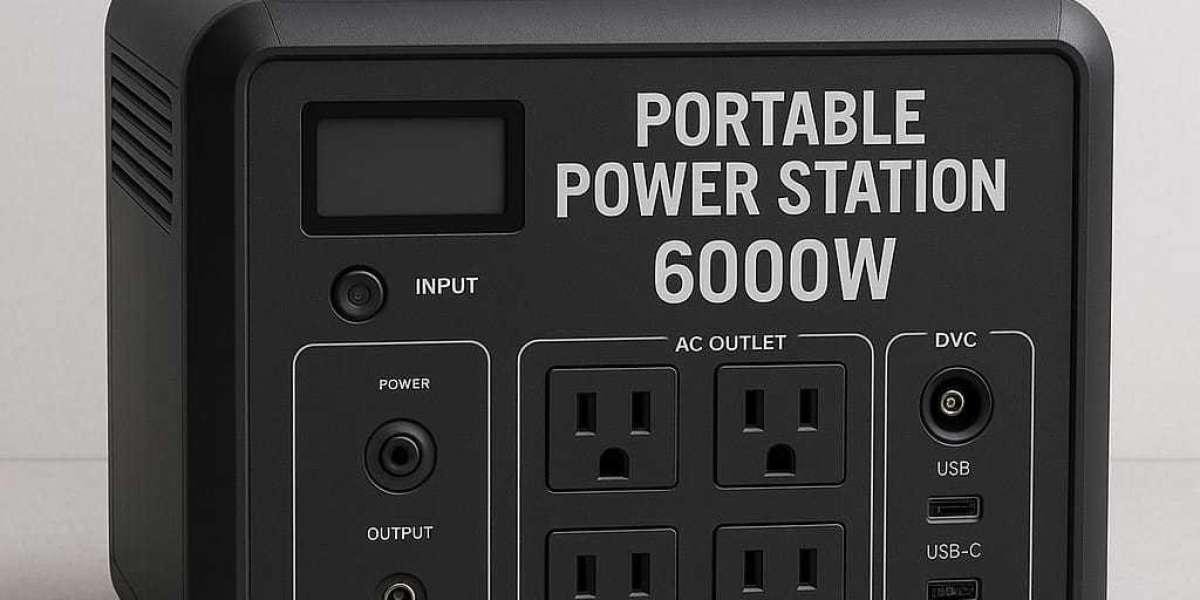The Ultimate Guide to Choosing a Portable Power Station 6000W: Power on the Go!