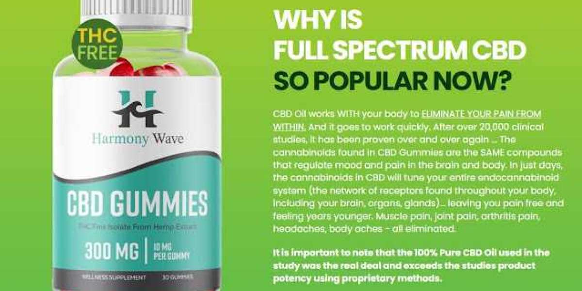 [Latest 2025] Does HarmonyWave CBD Gummies Truely Work?