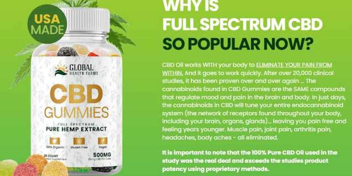 GlobalHealth Farms CBD 500mg: Are They Safe? (Order Now)